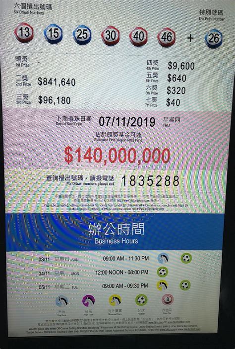 hong kong mark six result today live prize breakdown